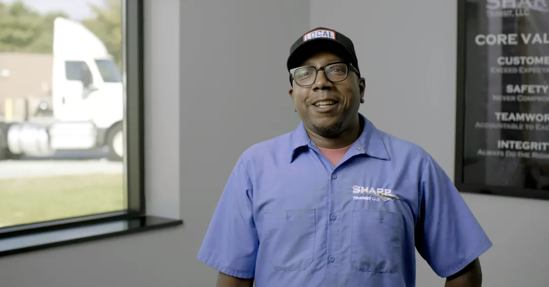 Travis Carroll talks about the positive company culture at Sharp Transit